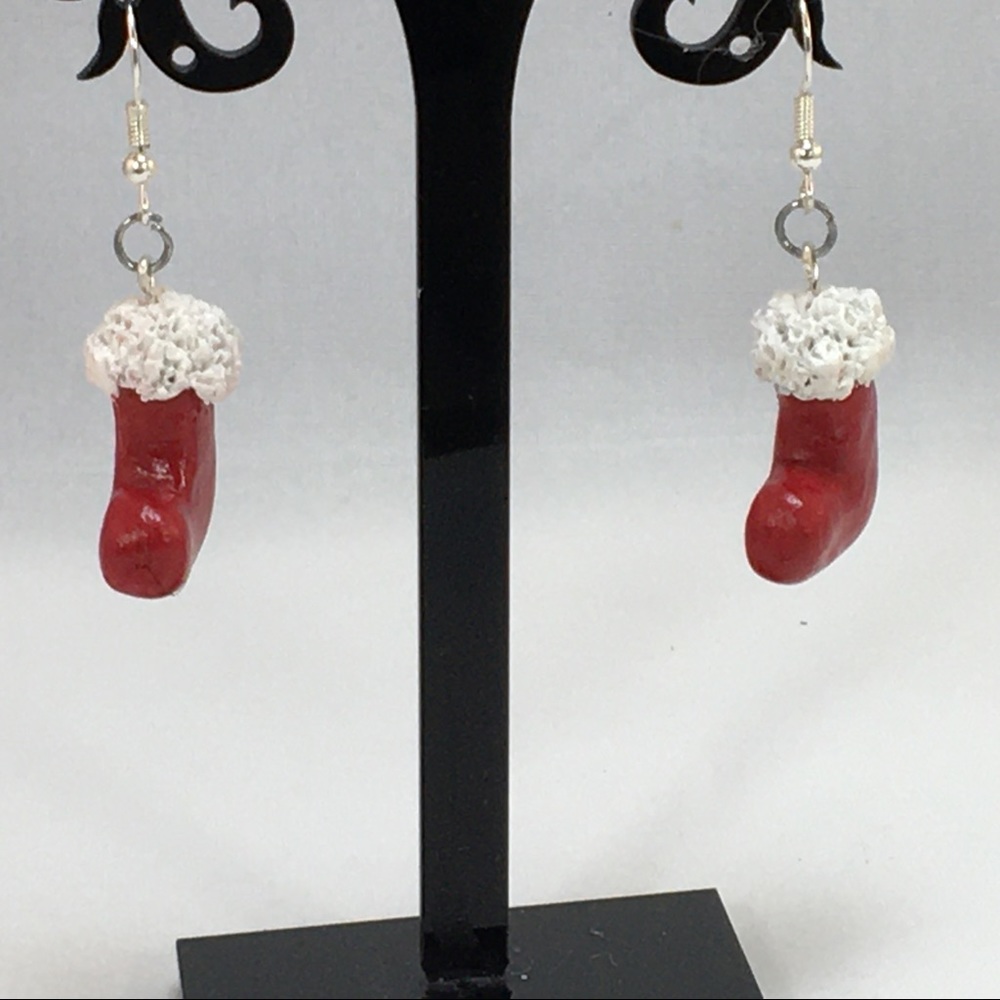Unique Handmade Polymer Clay Earrings - Picture 6 of 8